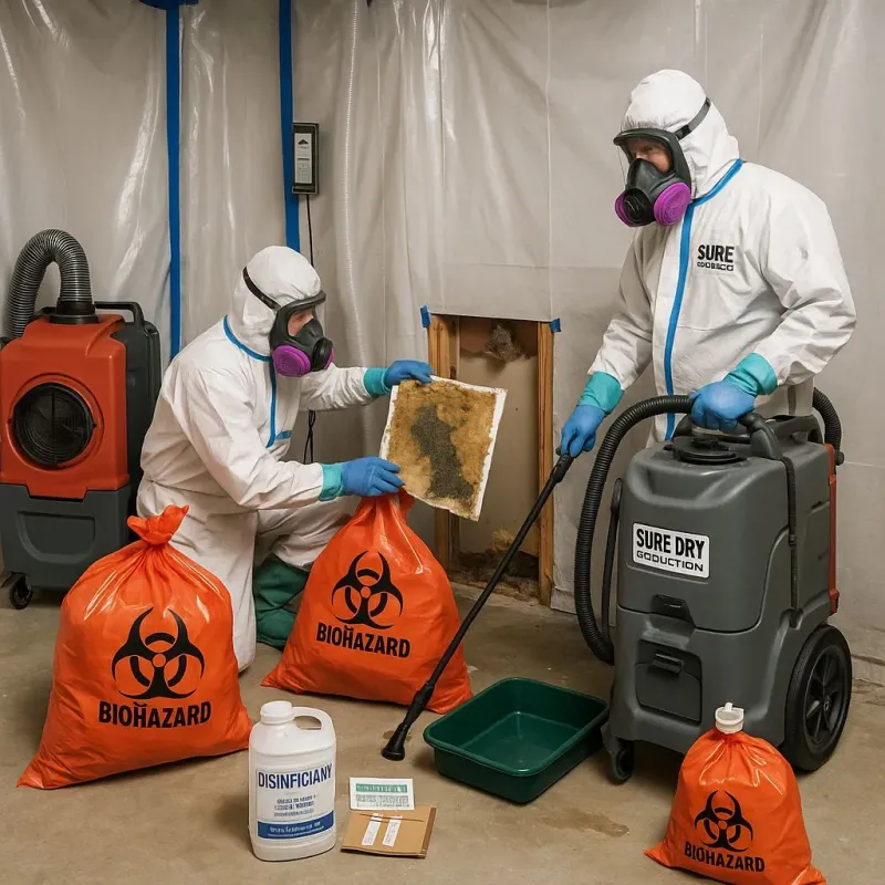 Contaminated Water Handling Protocols process in Hanover, NJ