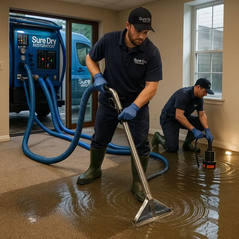 Water Extraction and Removal process in Hanover, NJ